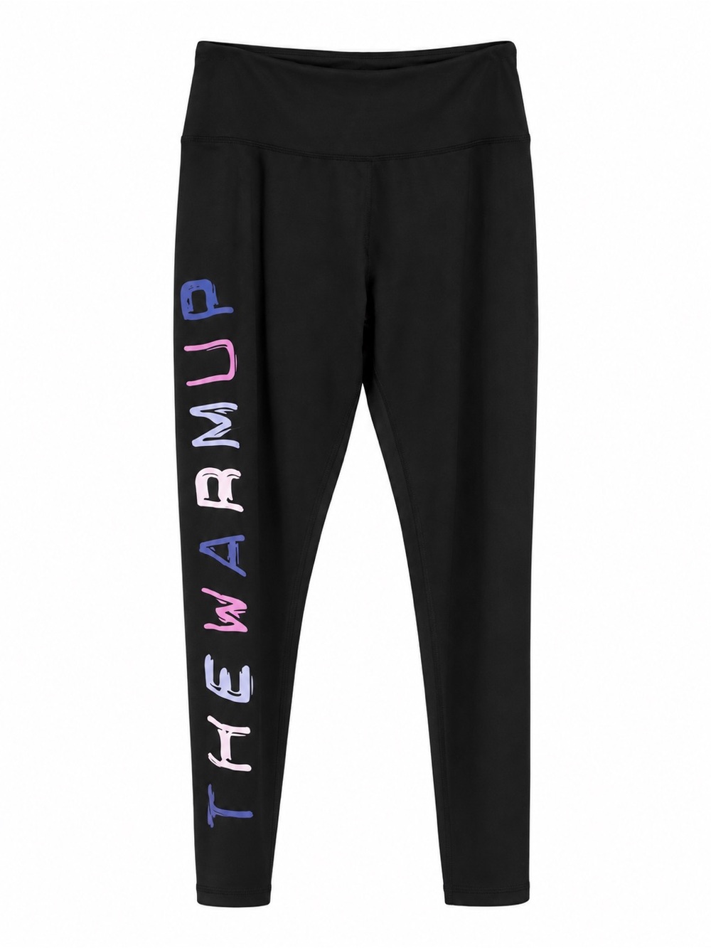'The Warm Up' Graphic Leggings Woman’s, Size Large ~ Jessica Simpson